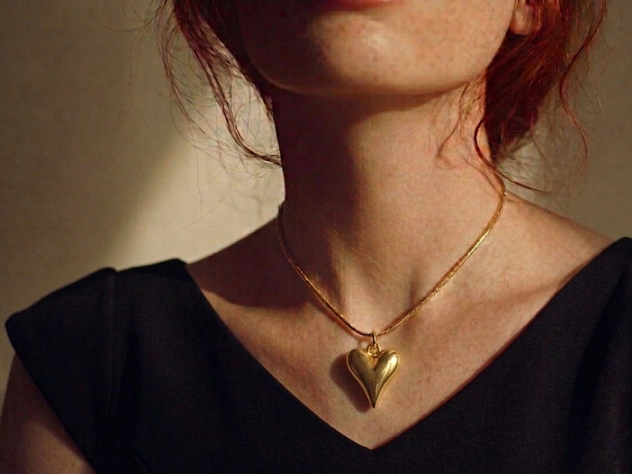 Molten Heart Necklace